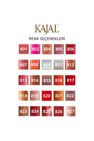 Likit Dudak Parlatıcısı Ruj & Liquid Lipstick No:825 Kırmızı