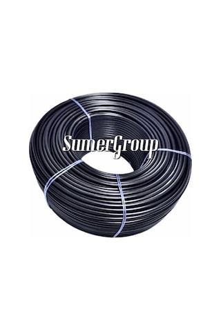 Sumergroup 5X8Mm Polietilen Pe Pnömatik Hortum Siyah 100Mt