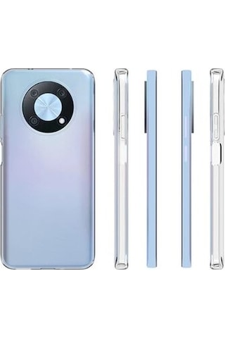 Huawei Nova Y90 İle Uyumlu Kılıf Şeffaf Esnek Silikon Telefon Kılıfı Kapak