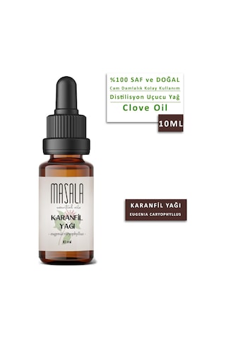 Masala Saf Kafanfil Yağı 10 ML (Clove Bud Oil)