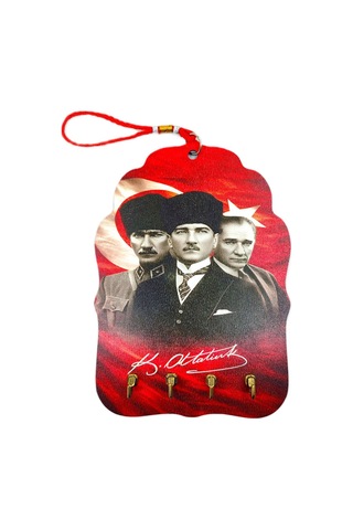 Ahşap Anahtarlık Ve Duvar Süsü Atatürk Temalı 17 X 23 33270961