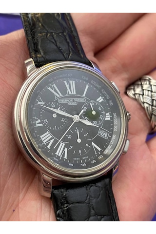 Frederique Constant Deri Kordon Erkek Kol Saati 2.El Teşhir Ürün