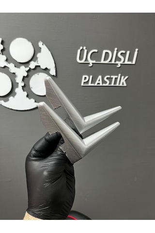 Citroen C3 Panjur Arması Krom Efek 3d Baskı 1 Set