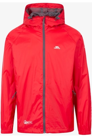 Trespass Qikpac Jacket Unisex Kırmızı Yağmurluk Uajkraı10001-red Kırmızı