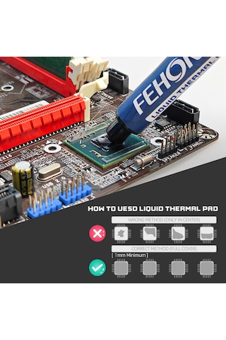 Fehonda Ltp65 16w Likit Termal Pad Termal Putty 12gr