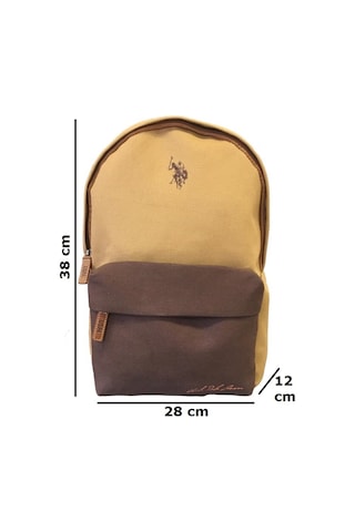 U.S.Polo Assn Sütlü Kahve-Kahve Unisex Sırt Çanta PLÇAN22028