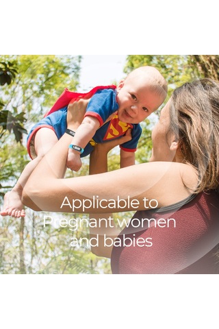 Leezsing Siyah Q2 Ultrasonik Dış Mekan Kovucu Bileklik - 3 Seviye Ayar, Saat Gösterimi, Hamile Ve Bebek Uygun, Su Geçirmez, Uzun Kullanim Süresi