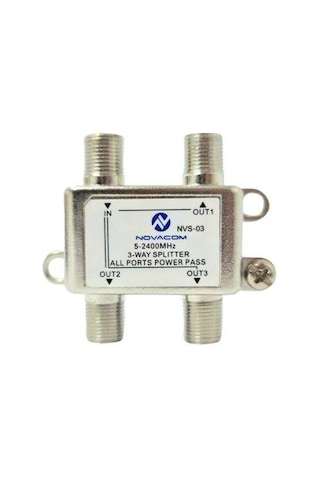 Novacom NVS-03 5-2400 MHz 1x3 Splitter