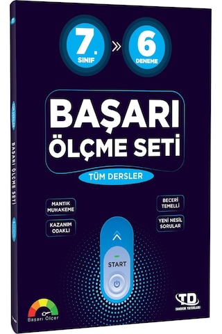 7. Sınıf Tüm Dersler Başarı Ölçme Seti 6 Deneme