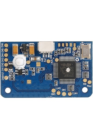 Flysky Fs-x6b 2.4g Pwm Ppm I.bus Alıcısı Fpv Yarış Drone'u İçin Fs-i10 Fs-i8 Fs-ı6x Fs-i4 Fs-i6 Fs-i6s Verici