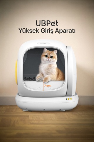C20 Otomatik Kedi Tuvaleti İçin Aparat / Buffle, Kum Sıçratma Önleyici Aparat / Buffle