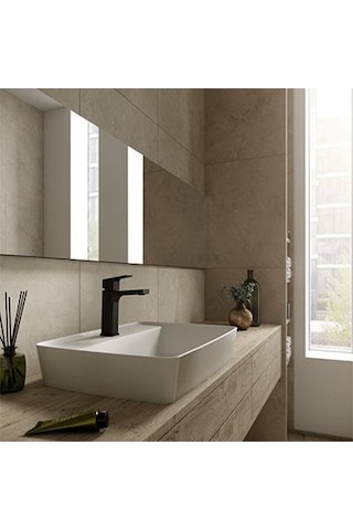 Ar Lunetta Lavabo Bataryası Mat Siyah 103588107