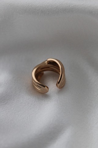Vıp Çelik Çapraz Sarmal Model Earcuff / Kıkırdak Sıkıştırılabilir Küpe Pembe Pembe