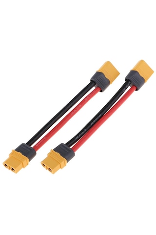 Dolıty 2 Adet Xt60/xt-60 Erkek - Dişi Fiş Uzatma Kablosu Oyuncak