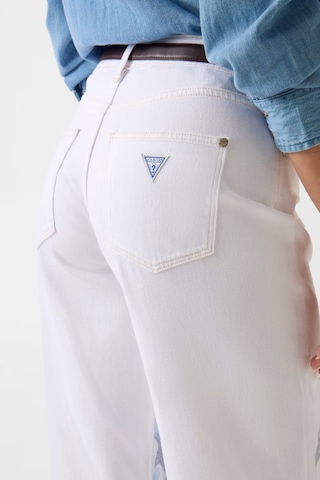 Guess Rege Relaxed Fit Kadın Jean Pantolon W6ga1ad1575 Beyaz