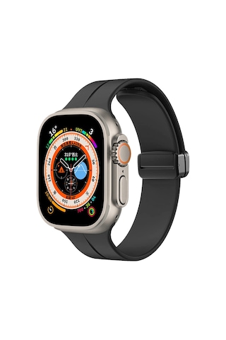 Apple Uyumlu Watch Ultra 49mm Zore Krd-84 Silikon Kordon