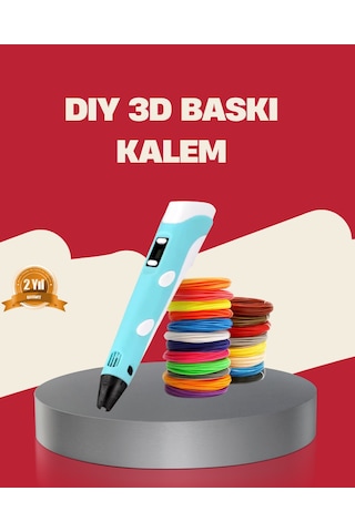 Çocuklar İçin Güvenli 3d Yazıcı Kalem