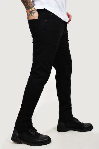 DeepSEA Siyah Slim Fit Likralı Kot Pantolon Esnek Jeans Erkek Kot Pantolon 2100441