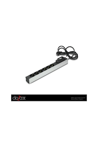 Dorax 6'Lı Schuko Kabinet Grup Prizi (Pdu) 16A Sigortalı