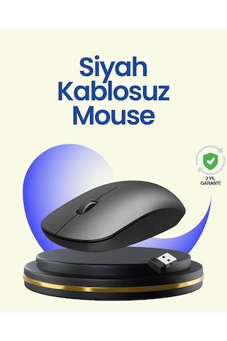 Ayarlanabilir Dpı Özellikli Mouse Sessiz, Estetik Ve Uyumlu Standart