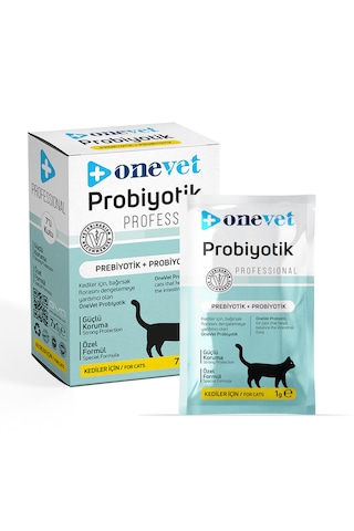 Onevet Probiyotik Saşe 7x1 Gr Kediler İçin Sindirim Destekleyi...