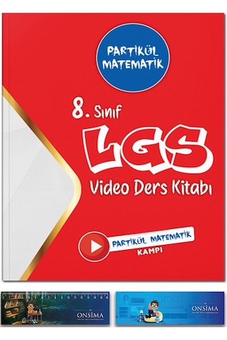 Partikül Matematik 8. Sınıf Lgs Matematik Video Ders Kitabı - Kamp Kitabı