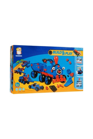 Build Play 130+Parça 6 Model Yapılabilen Esnek Oyuncak