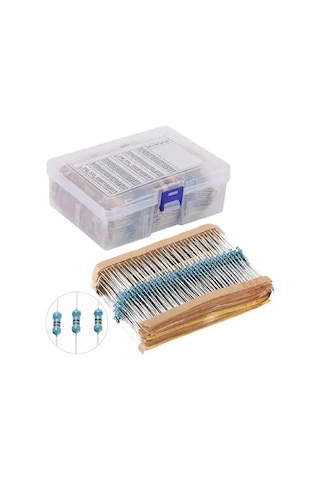 2600 Adet 1/4w Metal Film Direnç Seti