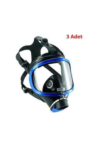 Drager X-Plore 6300 Tek Filtreli Tam Yüz Maskesi 3 Adet