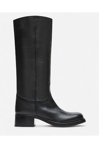 Steve Madden Rıggs Black Leat Kadın Siyah Çizme Rıggs