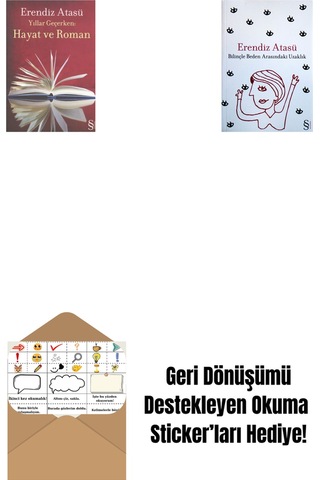 Yıllar Geçerken: Hayat Ve Roman + Bilinçle Beden Arasındaki Uzaklık + Okuma Sticker'ları