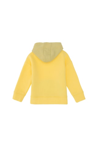 U.S. Polo Assn. Kız Çocuk Sarı Kapüşonlu Sweatshirt 50290706-VR044