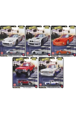 Hot Wheels 2026 Premium Boulevard 5 Li Set Gjt68 978f