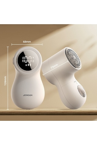 Dancemonkey Joyroom Jr-cy517 Usb Elbise Tüy Düzeltici - Ev Tipi Tüy Temizleme, Bıçak Başlı Beyaz Beyaz