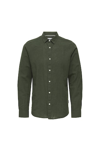 Only & Sons Erkek Gömlek 22012321 Koyu Haki Koyu Haki