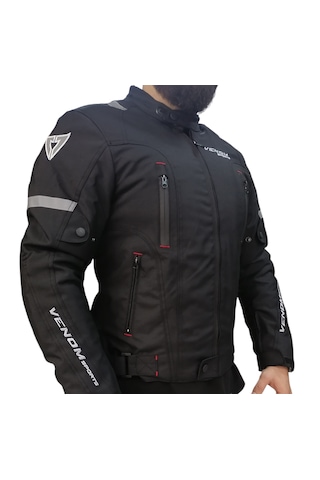 Motorüzgar'dan Venom Aır Racıng Dört Mevsim Korumalı Motosikle...