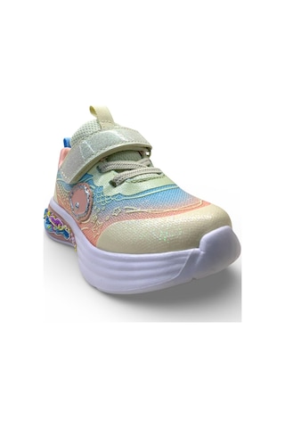 Pepino 2231 Kız Bebek Işıklı Rahat Sneaker Krem