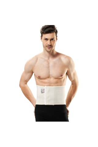 Saf Yün Cırtlı Bel Korsesi Büyük Beden Extra Ortopedik 675