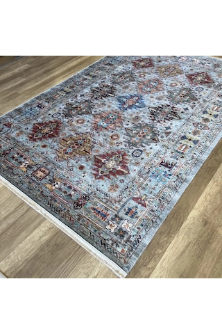 Eko Halı Antique Atk 06 Aqua Yıkanabilir Makina Halısı