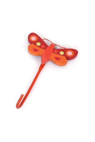 Sıa Ahşap Tekli Askı Kelebek Şekilli