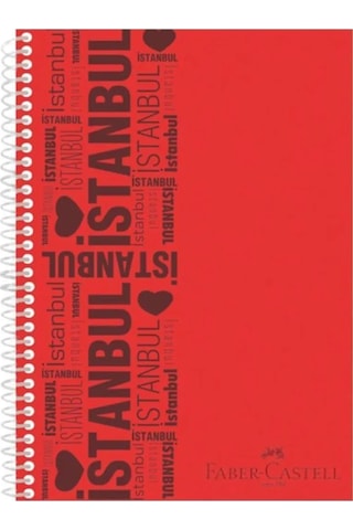 Faber Castell Urban A4 100yp Asortili Spiralli Not Defteri Düz / Diğer