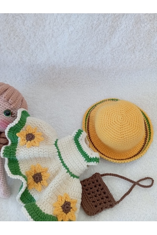 Amigurumi Melis Bebek Çok Renkli