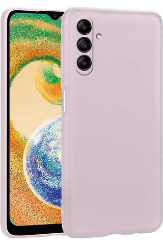 Zore Galaxy Uyumlu A04s Kılıf Premier Silikon Kapak - Rose Gold Rose Gold
