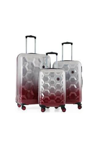 Ççs London 5226 Polikarbon 3 Lü Valiz Seti Çok Renkli