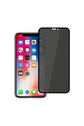 Apple Uyumlu   iPhone 12 Pro Max Tam Koruma Hayalet Ekran 9H Hd Görüntü