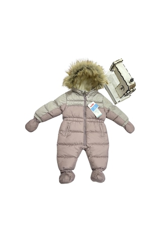 Benitto Kids Kız Bebek Pembe Astronot Tulum Mor
