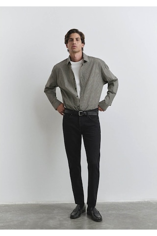 Mavi Erkek Mılan Washed Black Classic Comfort 0081090642 Classıc
