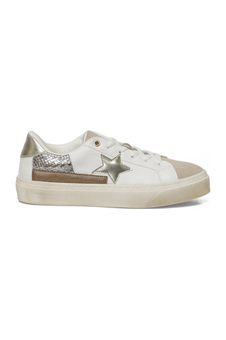 Butigo 26s-106 6fx Beyaz Kadın Sneaker 000000000102203292 Beyaz-altın