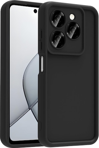 Tecno Spark 20 Pro 5g Kamera Korumalı Ve Ergonomik Şık Ananas Silikon Kılıf Siyah