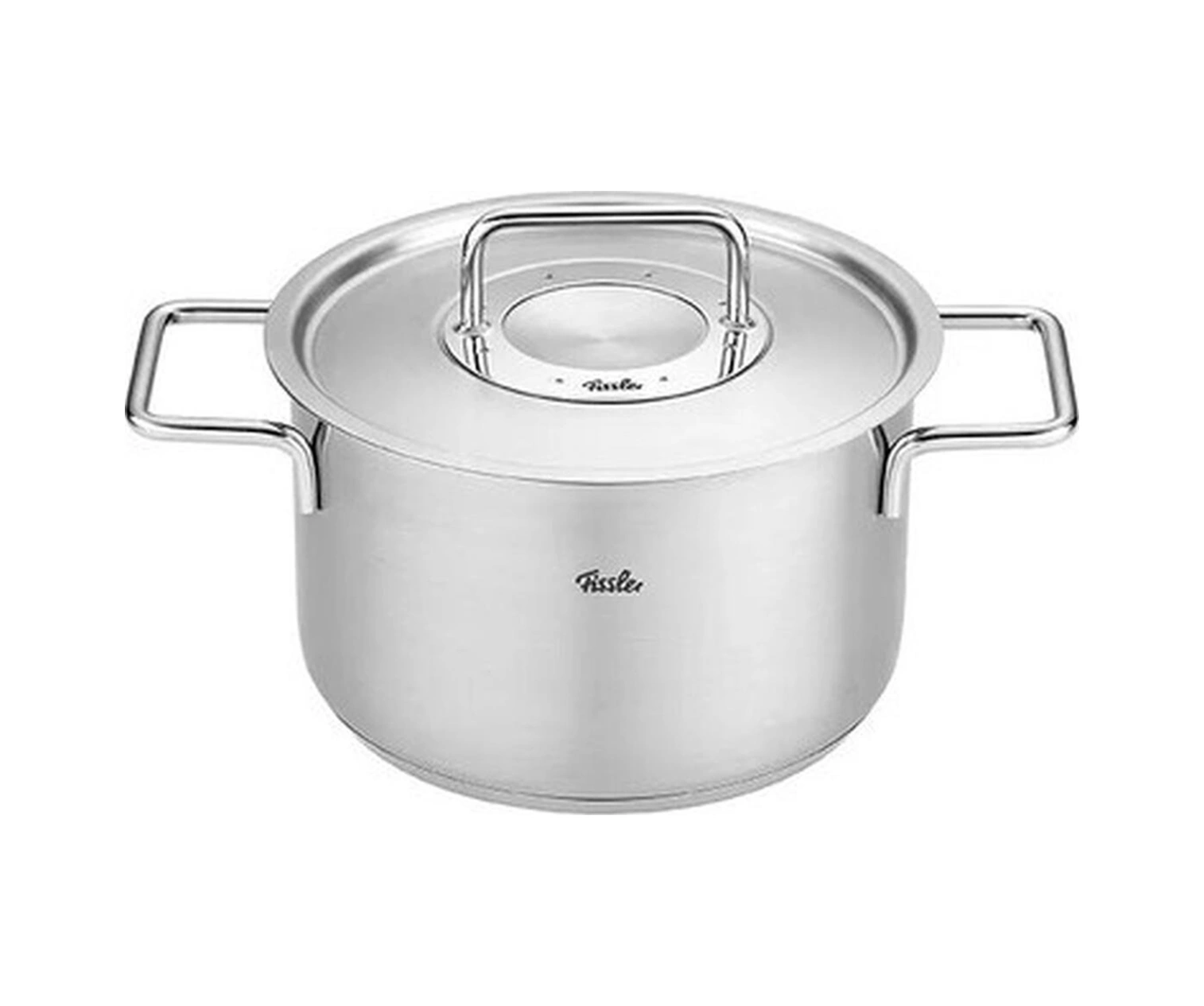 Fissler Pure Collection Metal Kapak Derin Tencere 24 Cm Bakır - Siyah